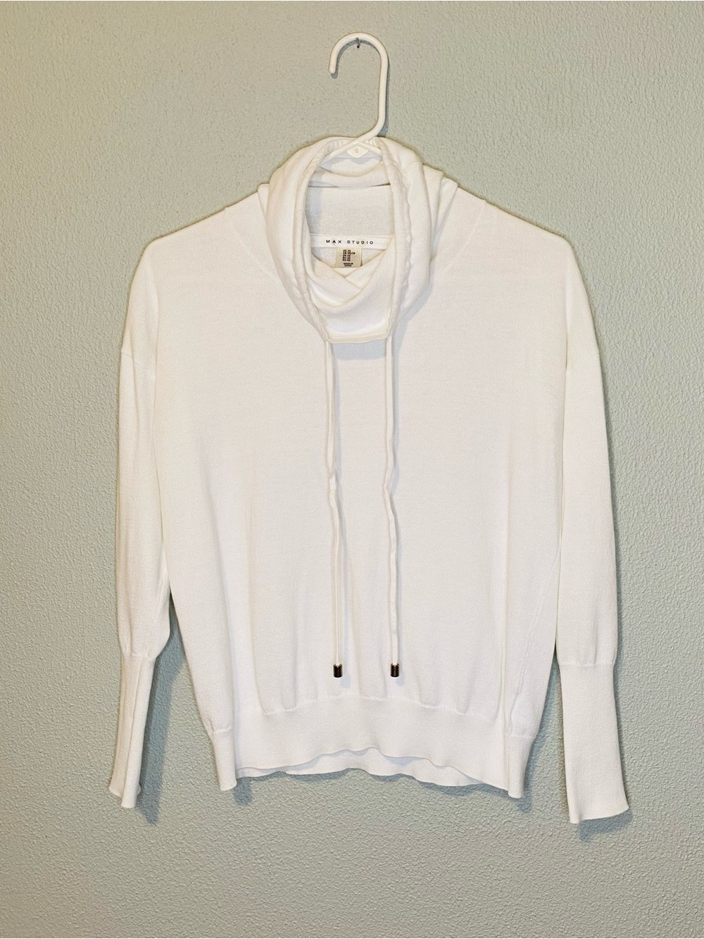Max Studio Cowl Neck Pullover Sweater